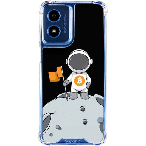 Bitcoin Astronaut Moto G 5G (2024) Clear Case